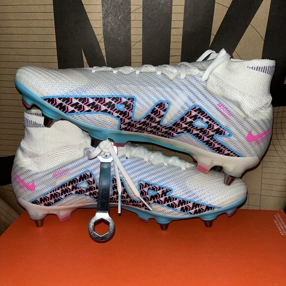 NEW Nike ZM Mercurial Superfly 9 Elite SG Pro Blast Pack FD0250-146 Size 8 - Picture 2 of 6
